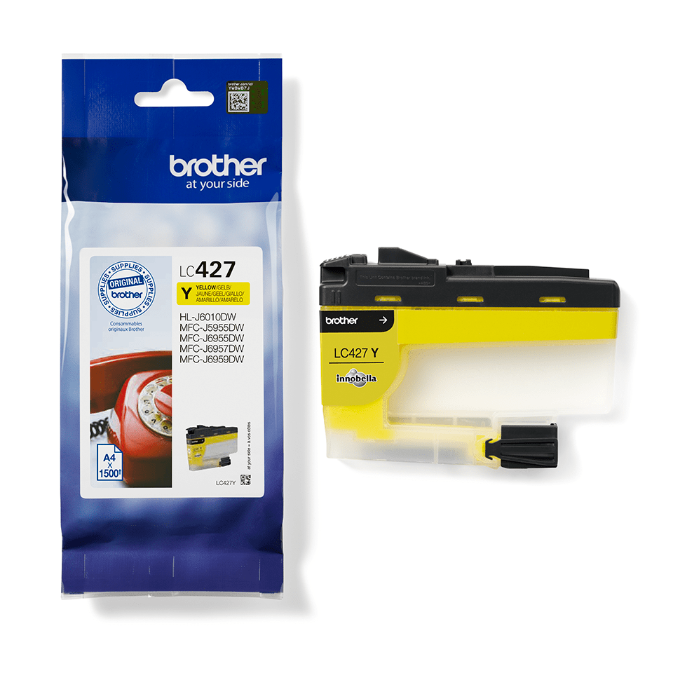 Brother MFC-J5955DW - Tinte gelb ca. 1.500 Seiten